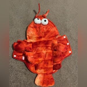XS Pet Lobster Costume